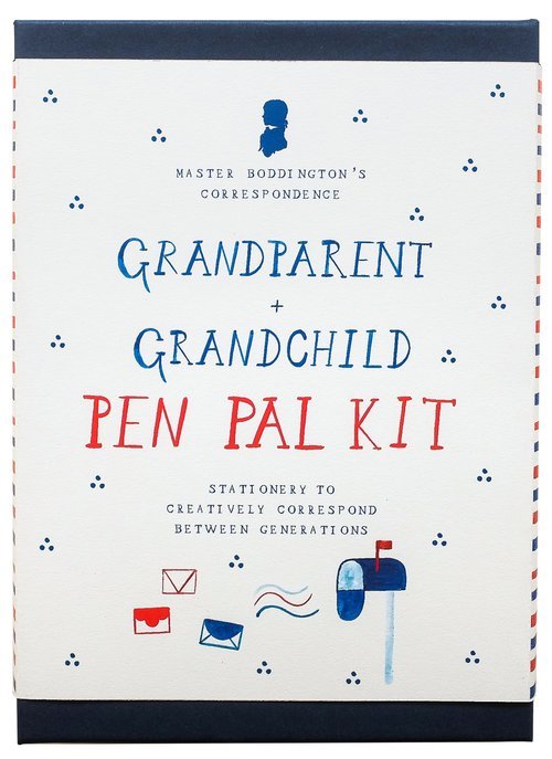 Grandparent + Grandchild Pen Pal Kit - Correspondence Box | Children Stationery