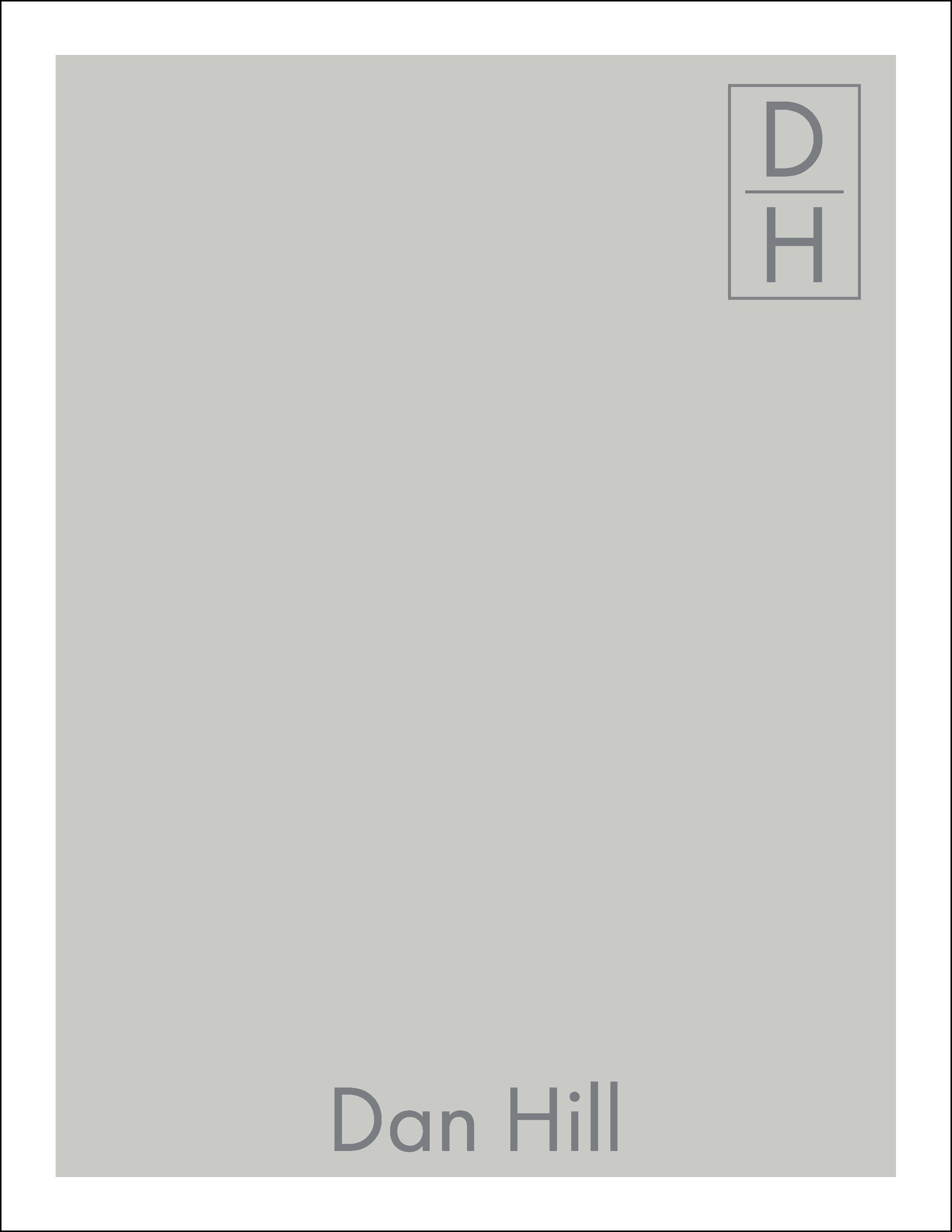 Over & Under, Cool Gray Vertical A2 Flat Note