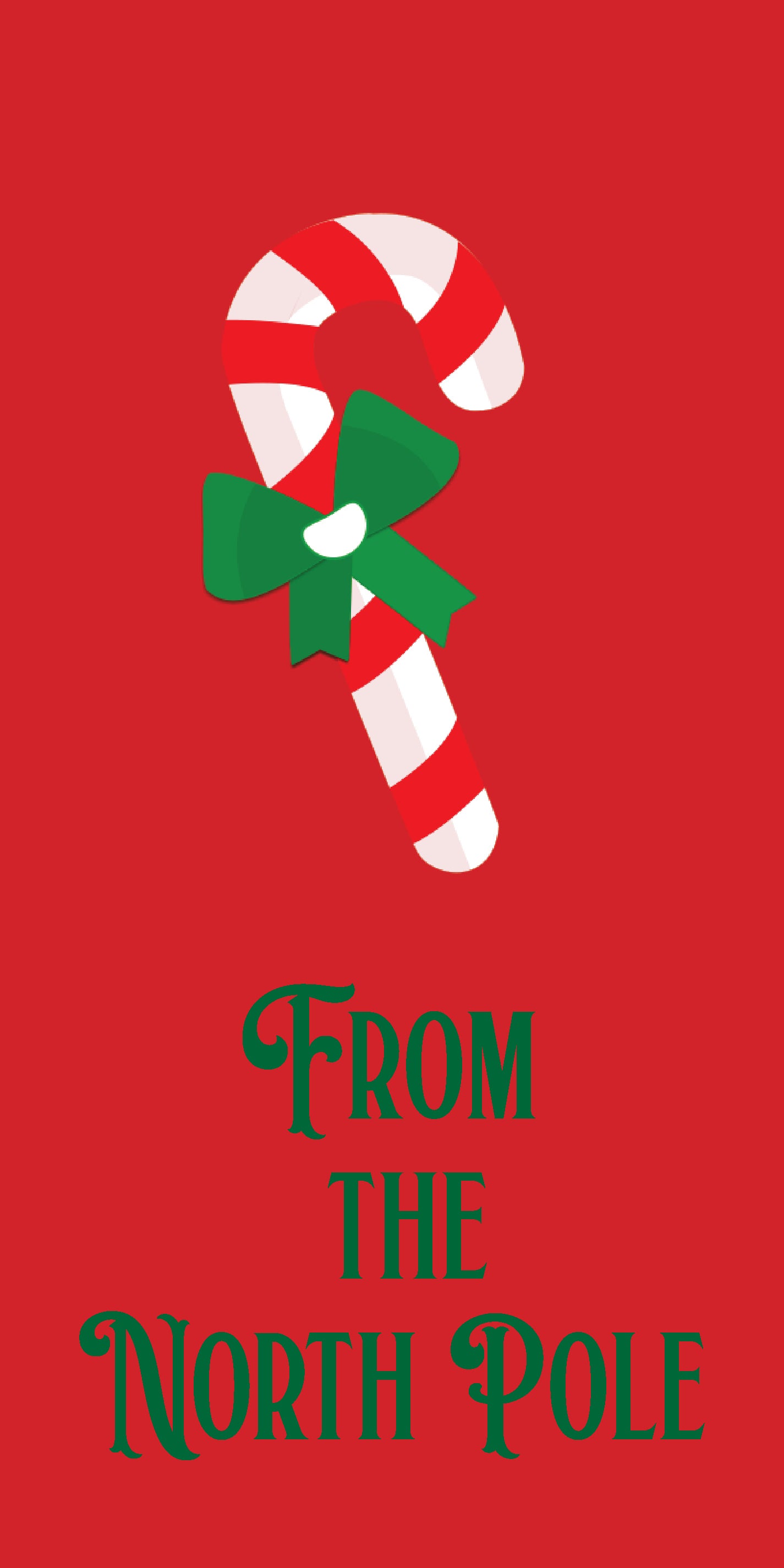 North Pole Gift Tags - Set of 24