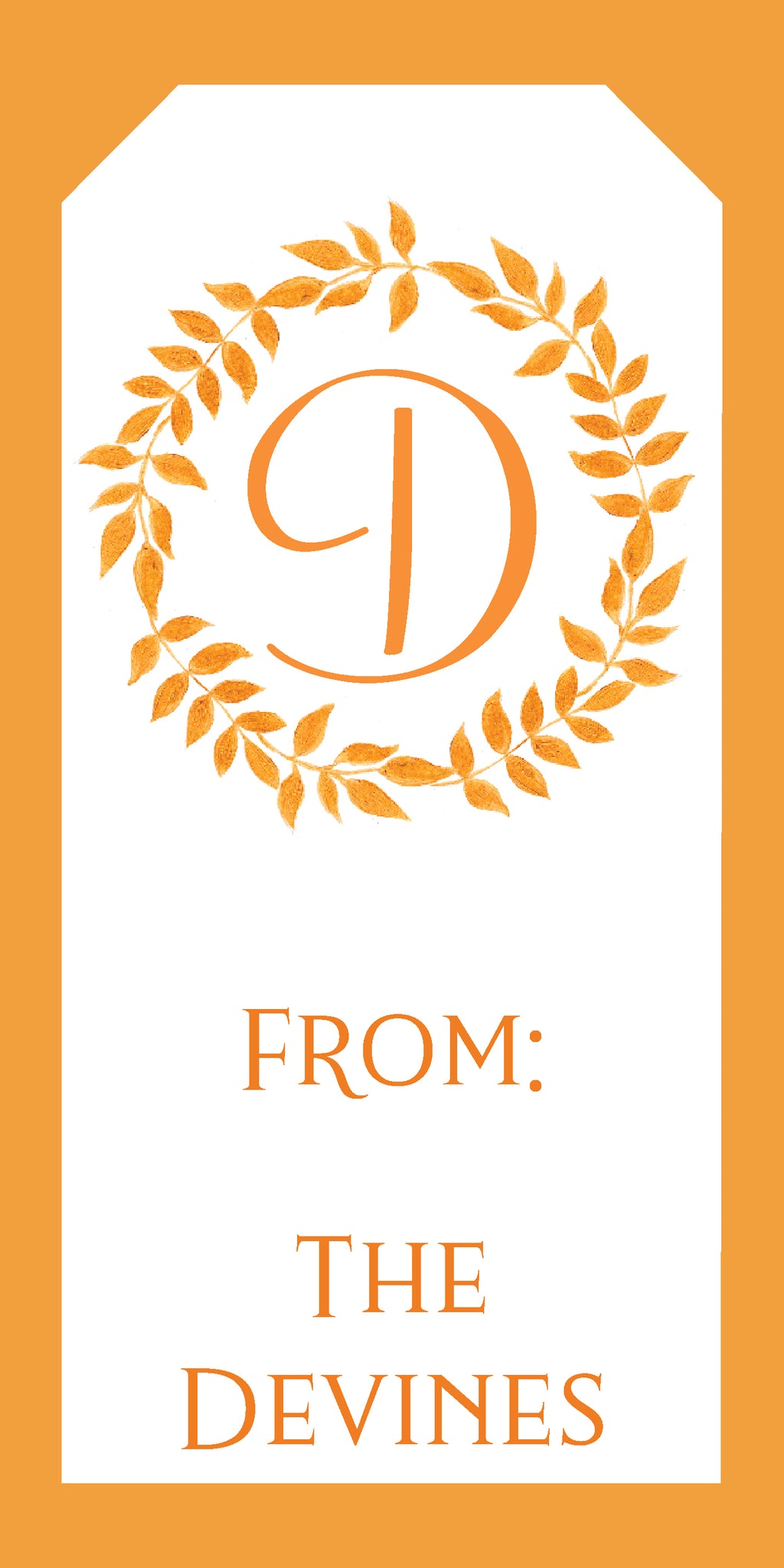 Custom Gift Tags - Set of 24