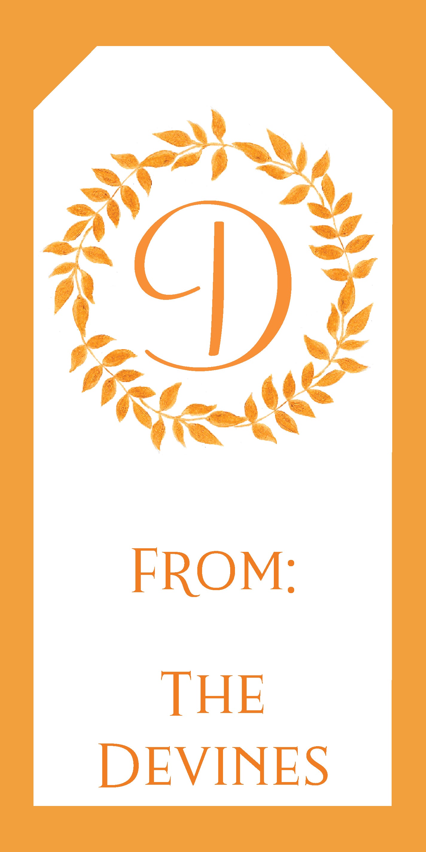 Custom Gift Tags - Set of 24