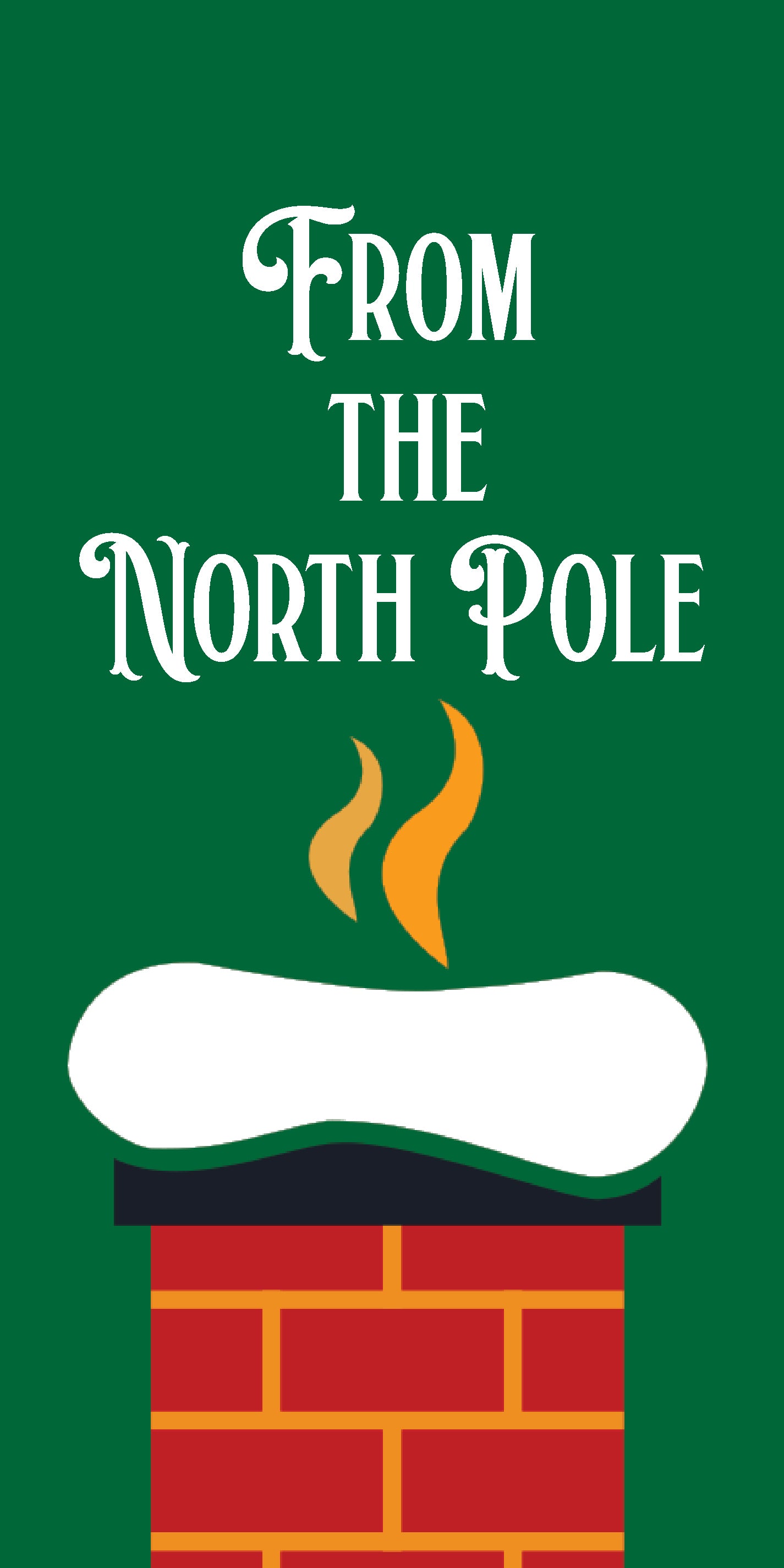 North Pole Gift Tags - Set of 24