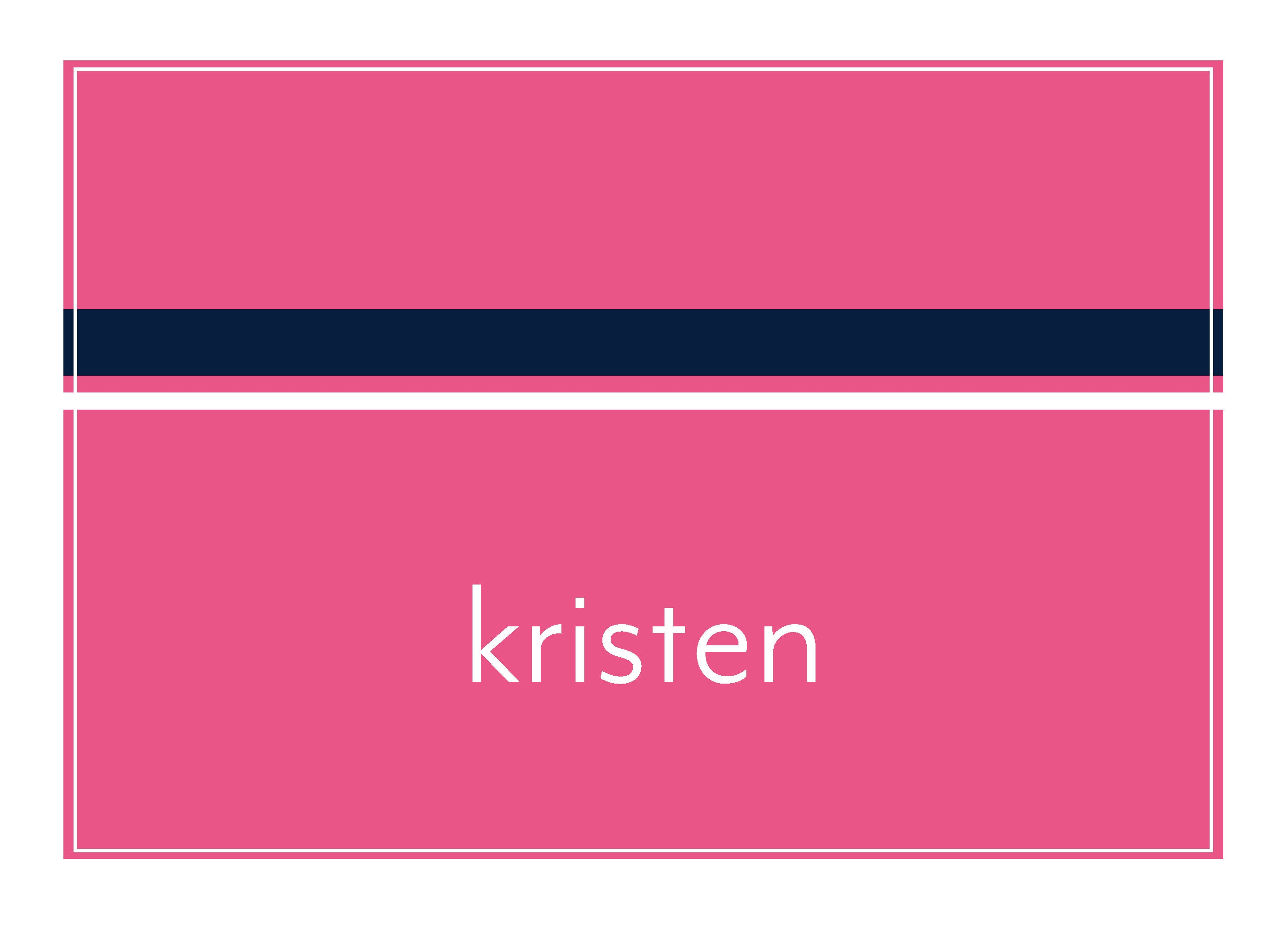 Color Blocks | Folded Note