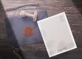 Over & Under, Cool Gray Vertical A2 Flat Note