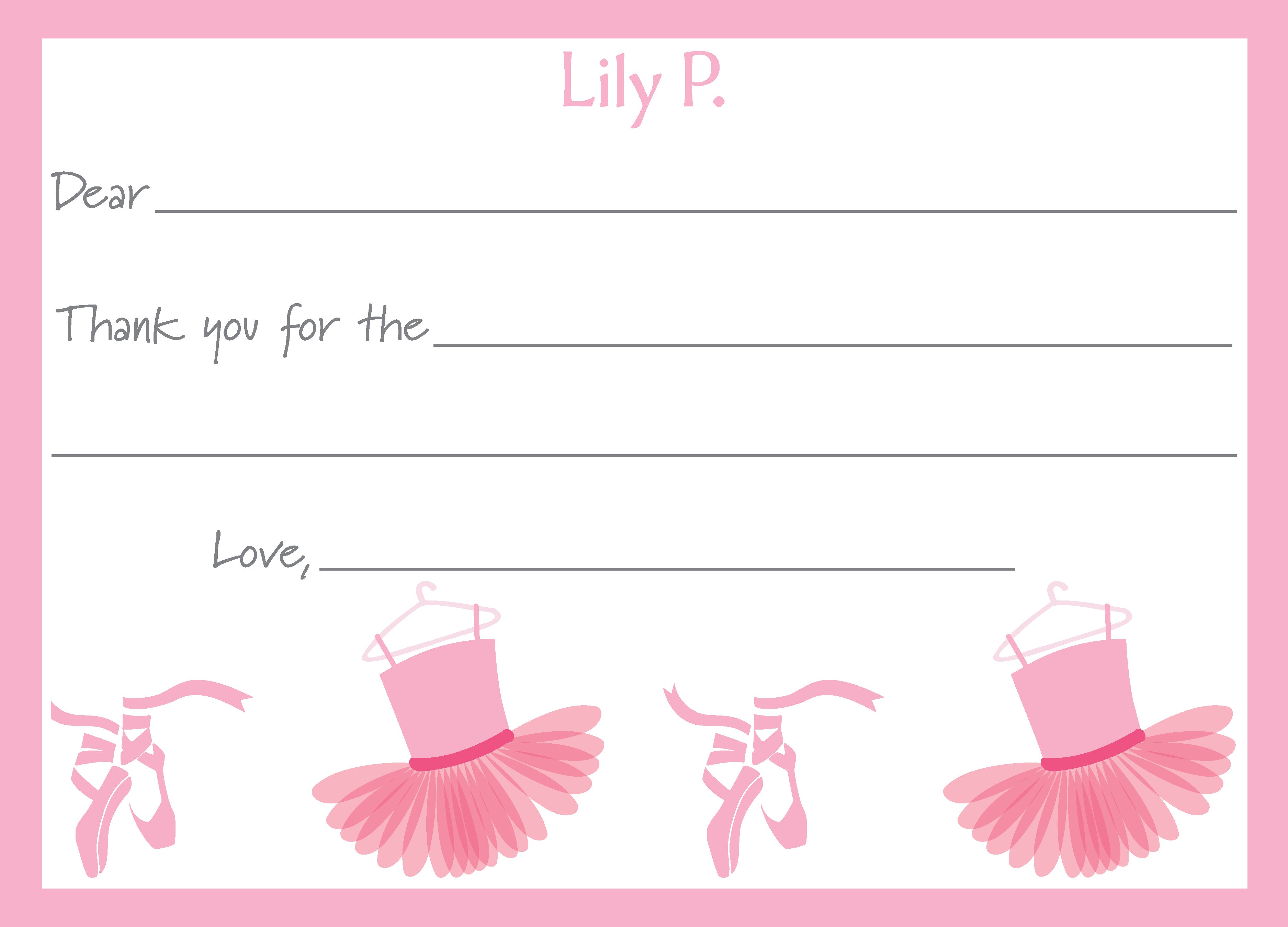Custom Princess A6 Fill-in Flat Notes