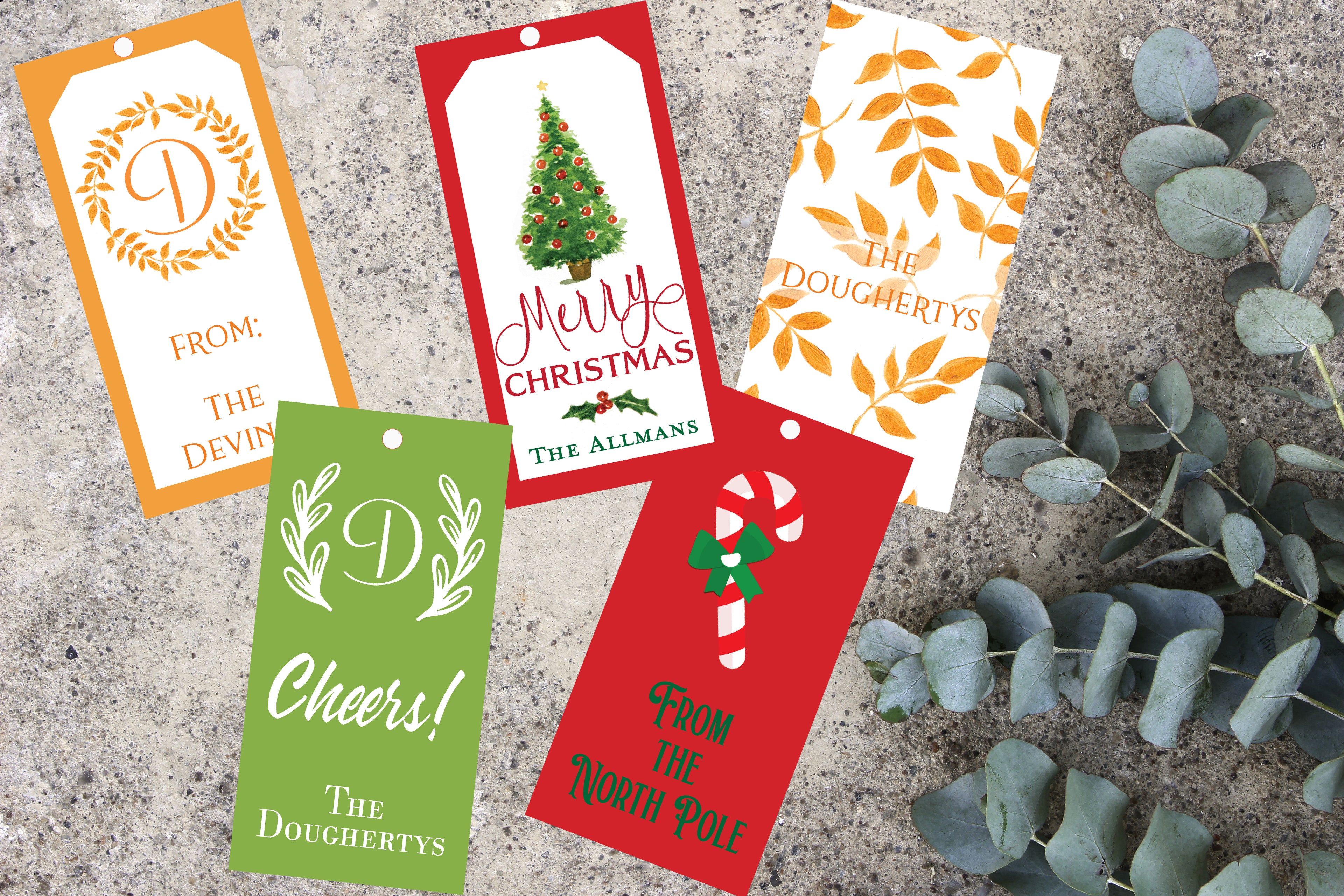 Custom Gift Tags - Set of 24