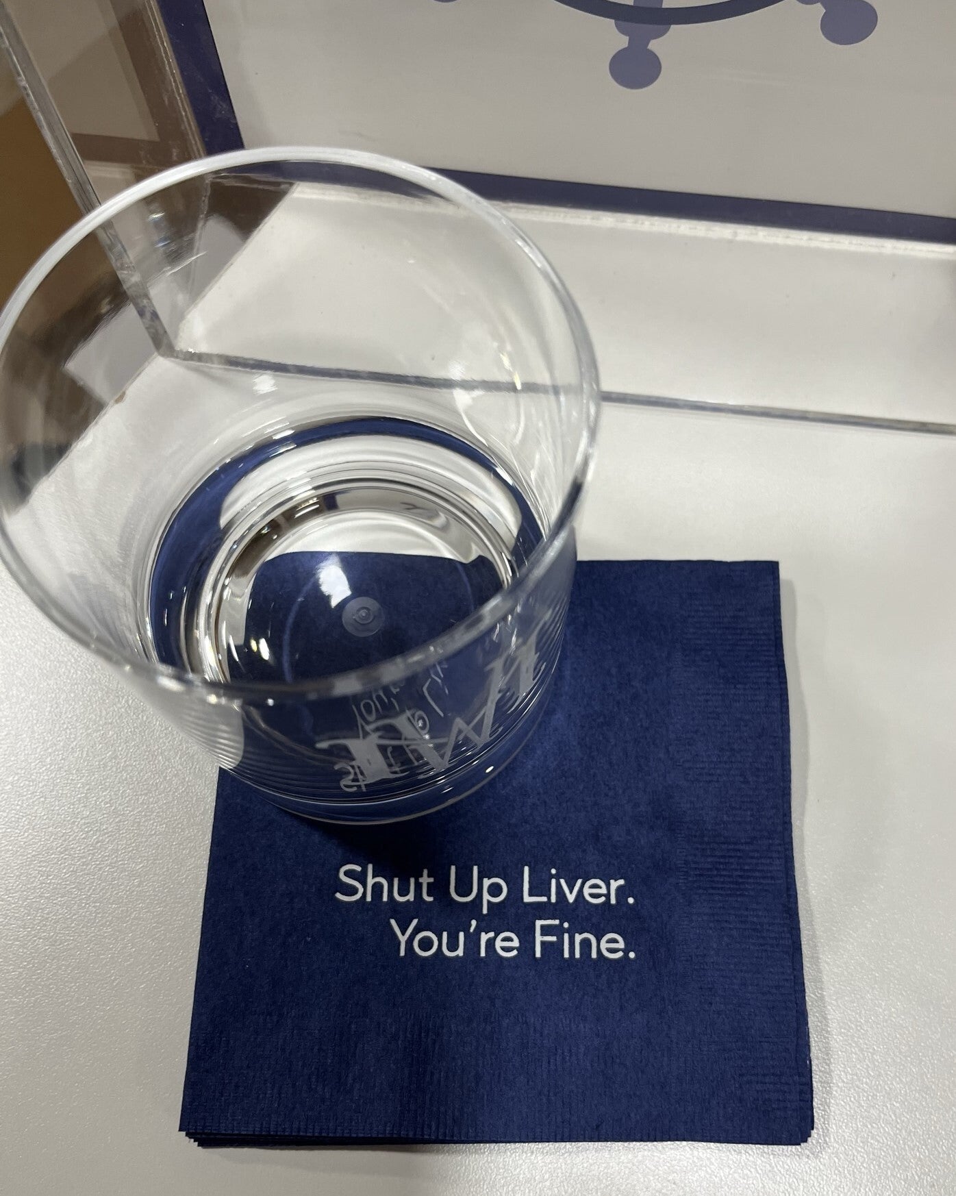 Shut Up Liver - Cocktail Napkins - set of 10