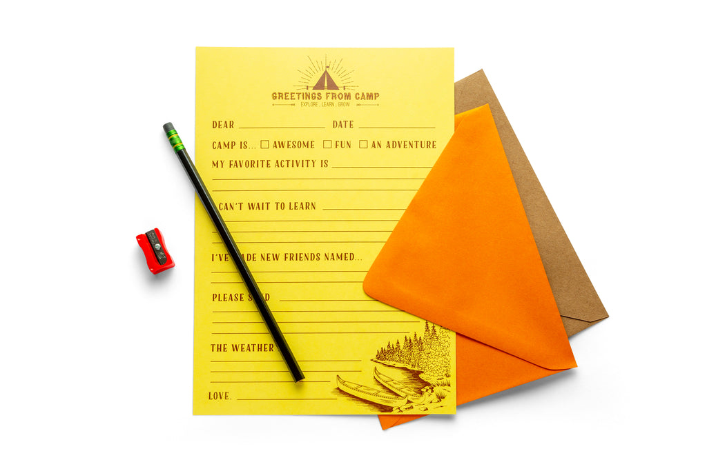 Camp Letter | Creative Kit | Children's Stationery