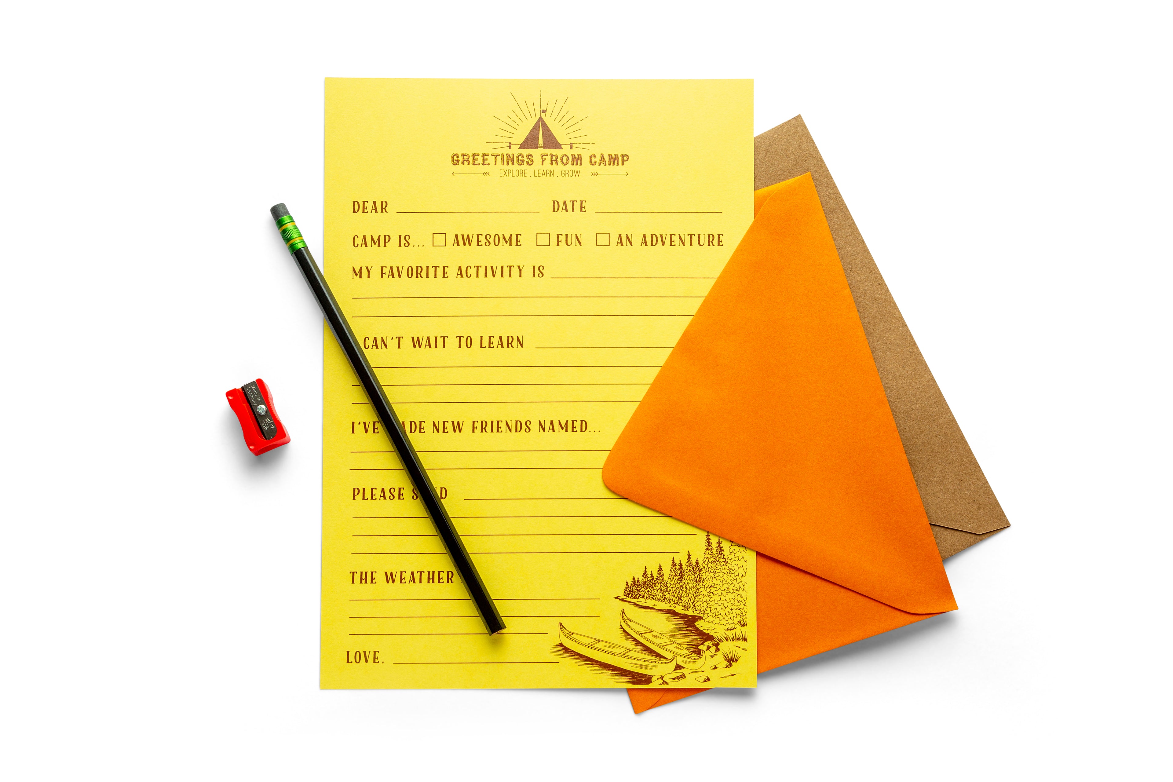 Camp Letter | Creative Kit | Children's Stationery