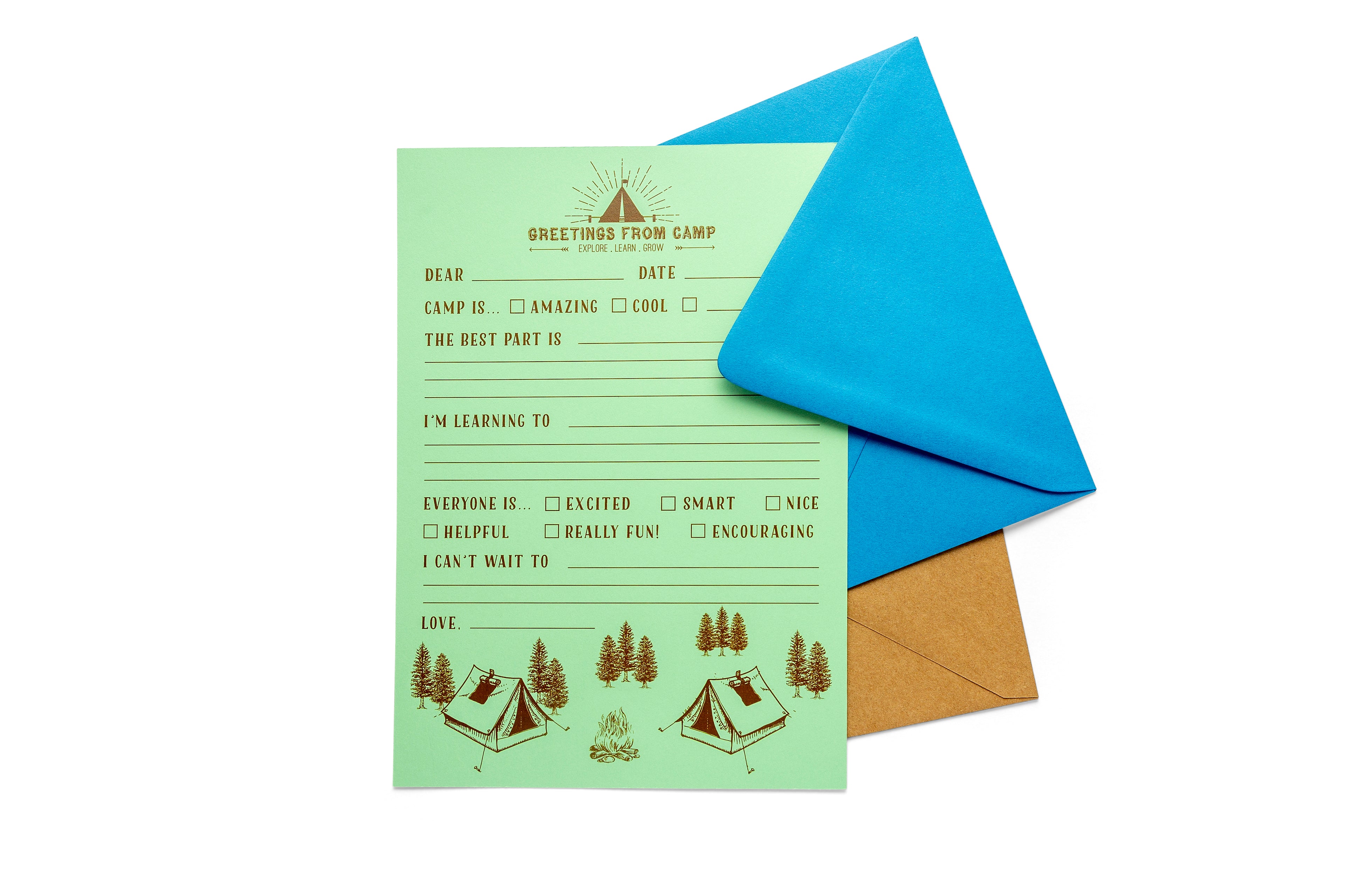 Camp Letter | Creative Kit | Children's Stationery