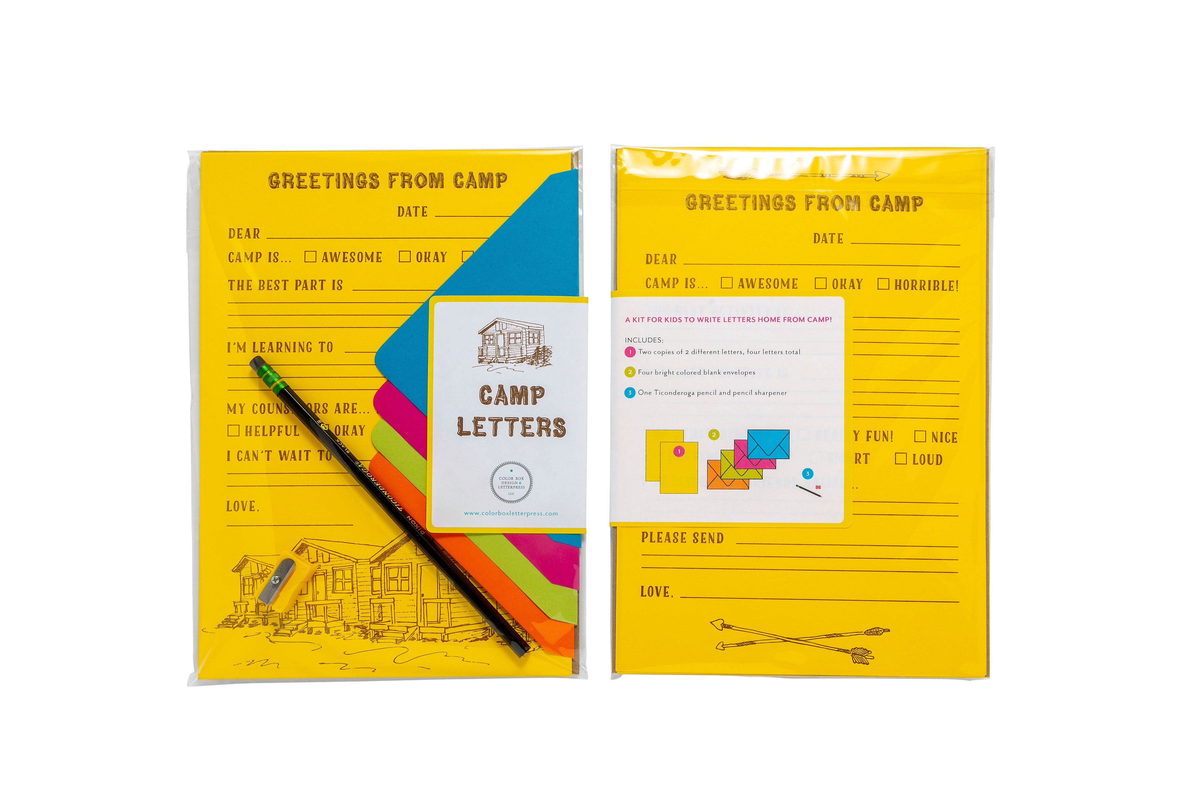 Camp Letter | Creative Kit | Children's Stationery