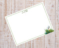 Watercolor Golf Tee Flat Note A6