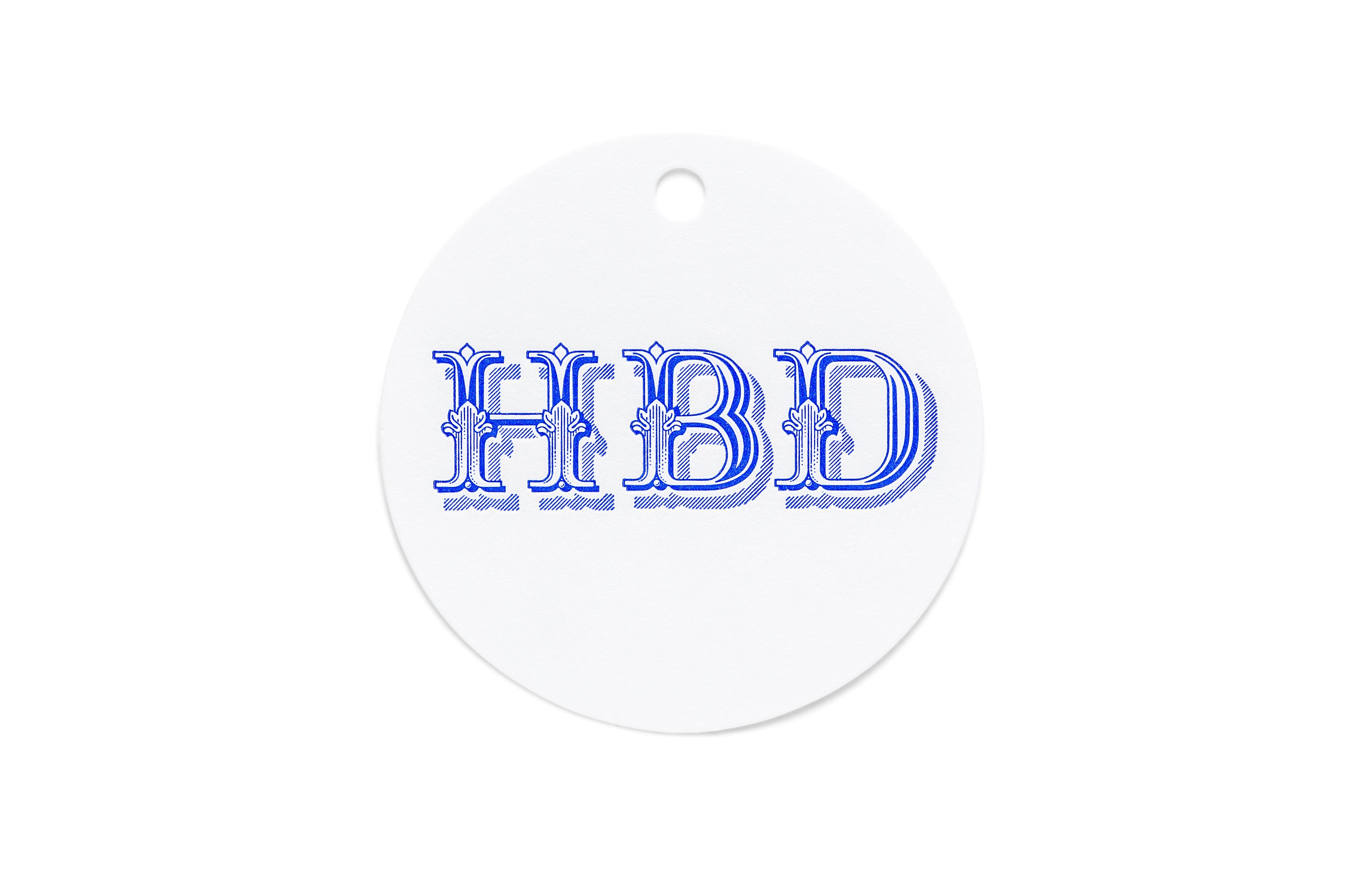 Luxe Gift Tags | HBD