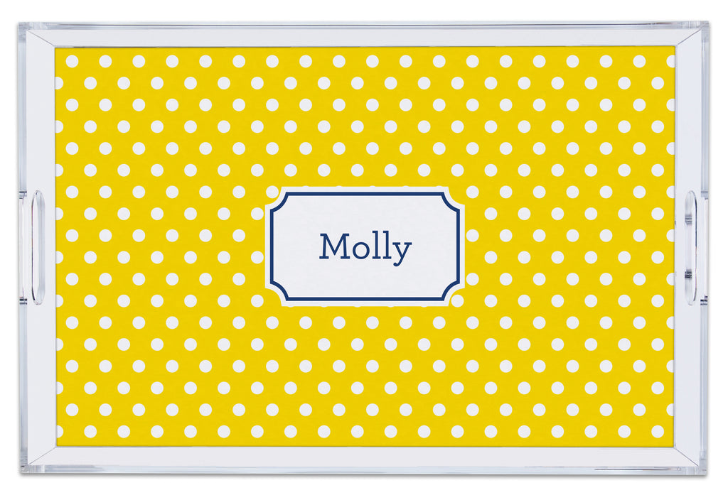 Large Acrylic Tray with Full Color Insert