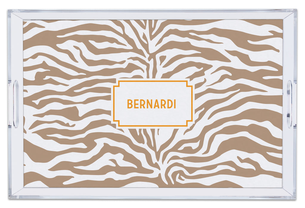 Large Acrylic Tray with Full Color Insert