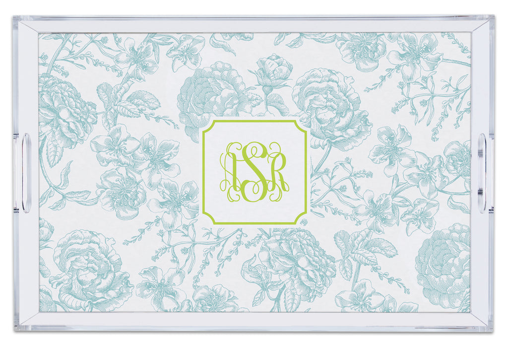 Large Acrylic Tray with Full Color Insert