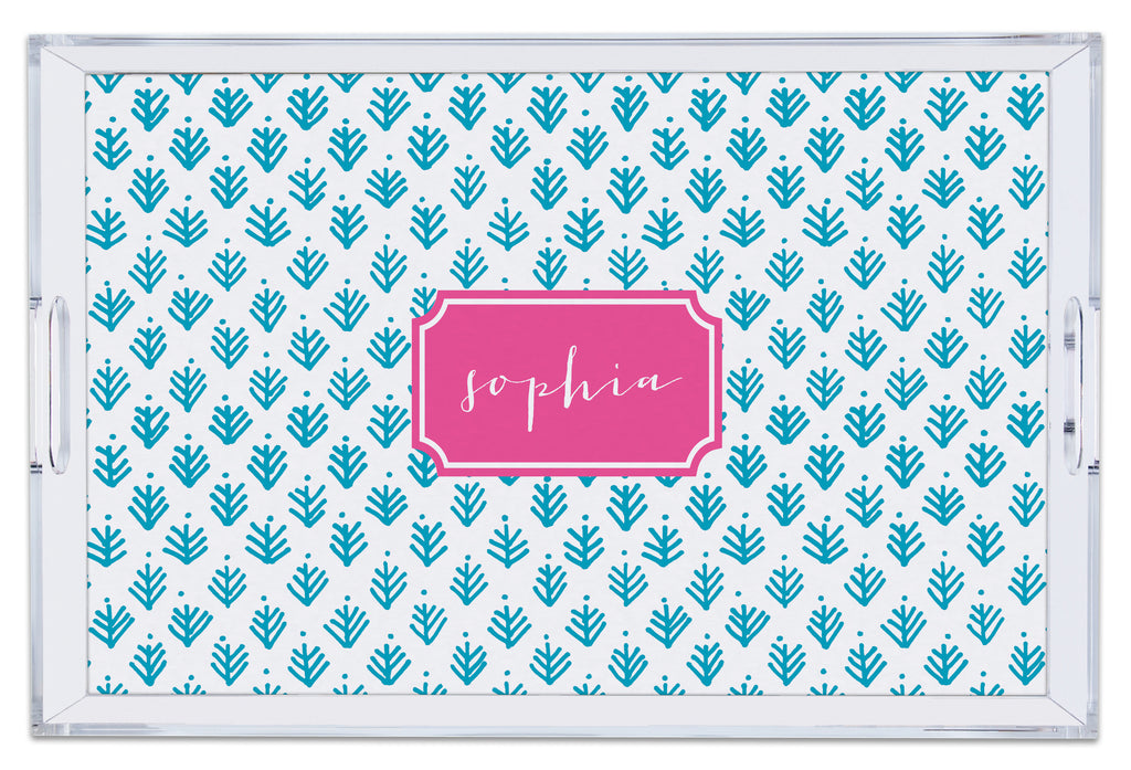 Large Acrylic Tray with Full Color Insert