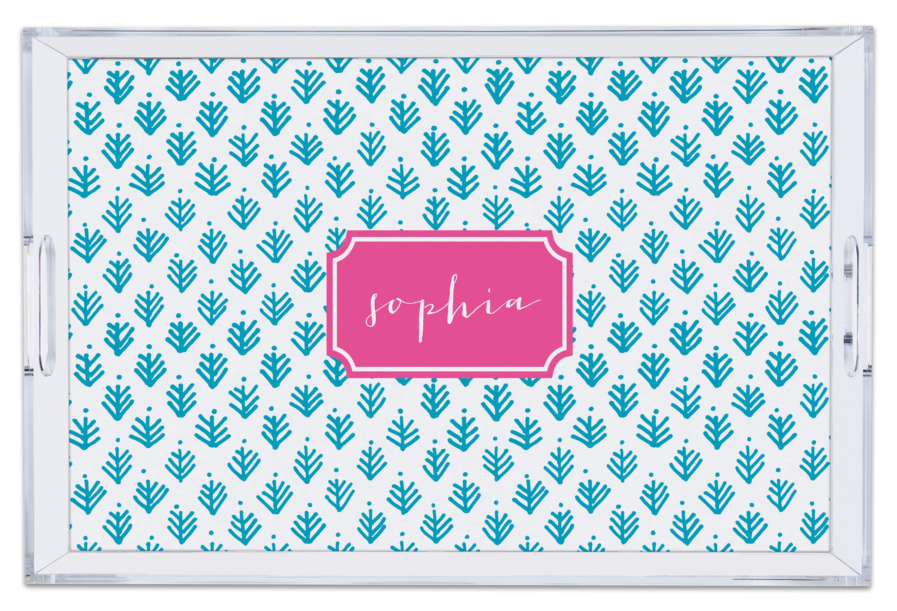 Large Acrylic Tray with Full Color Insert