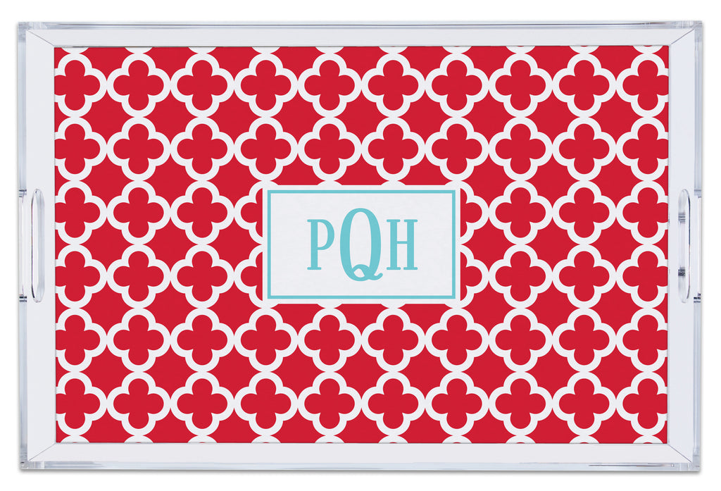 Large Acrylic Tray with Full Color Insert