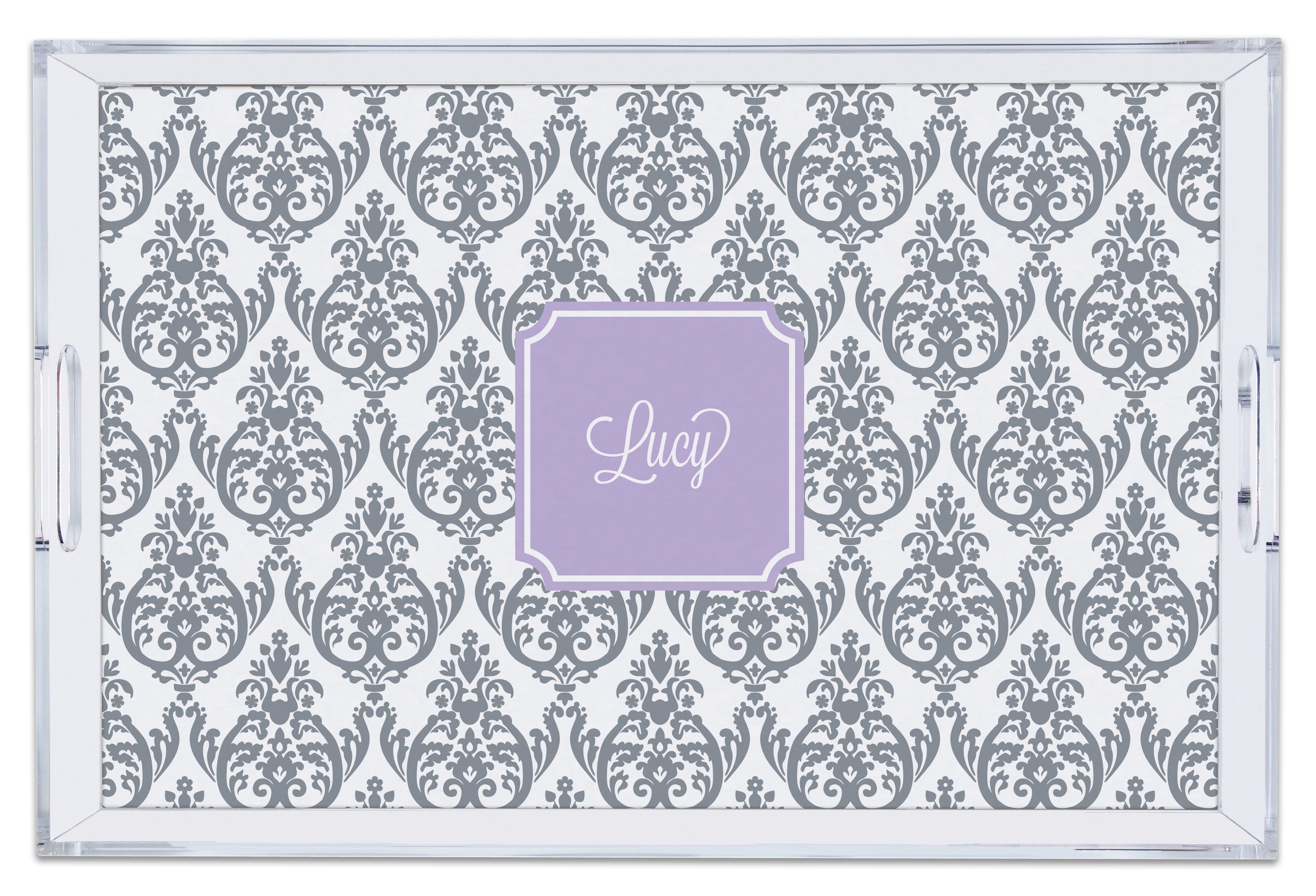Large Acrylic Tray with Full Color Insert