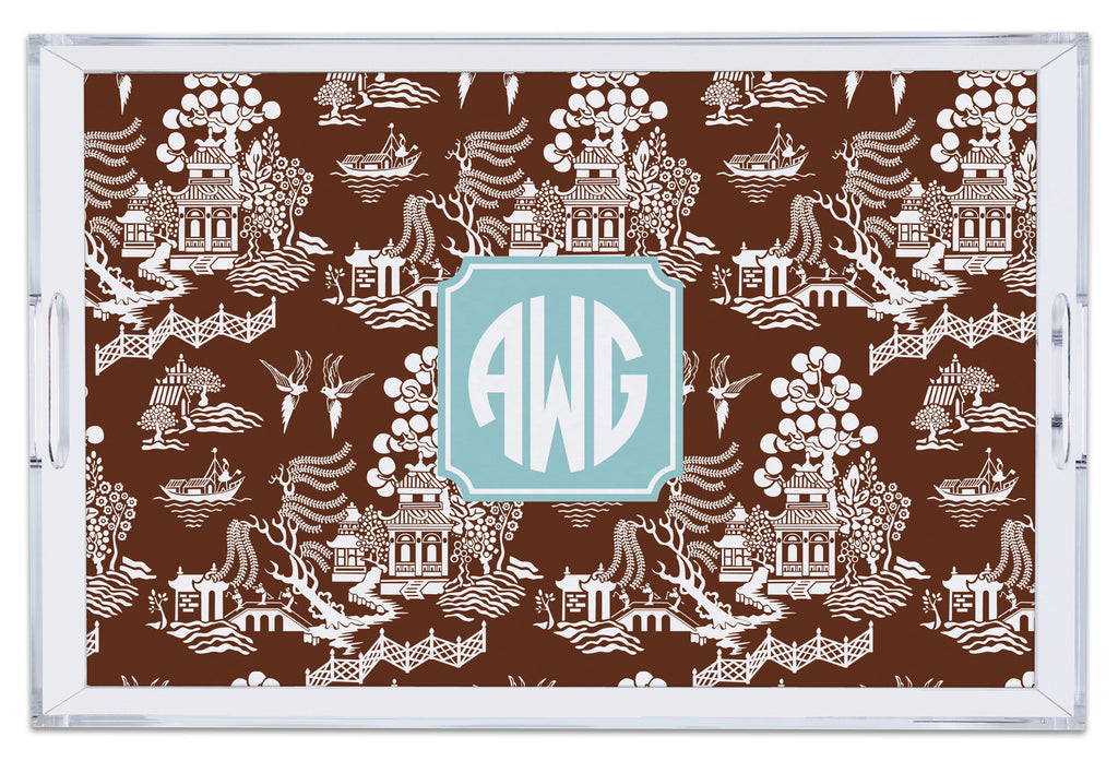 Large Acrylic Tray with Full Color Insert