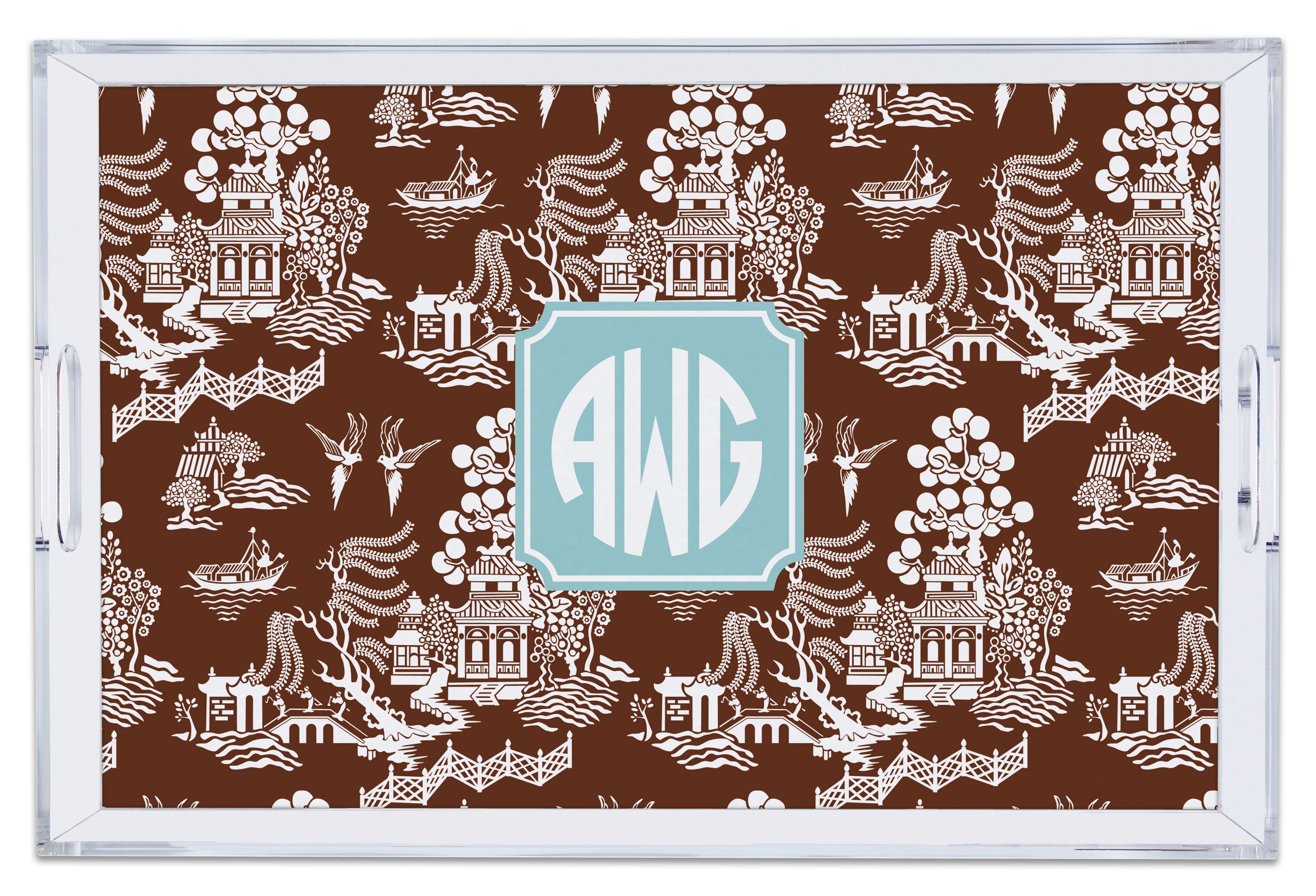 Large Acrylic Tray with Full Color Insert