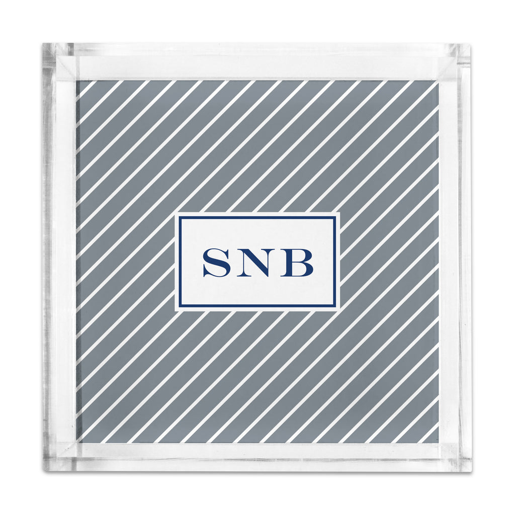 Square Petite Acrylic Tray with Full Color Insert