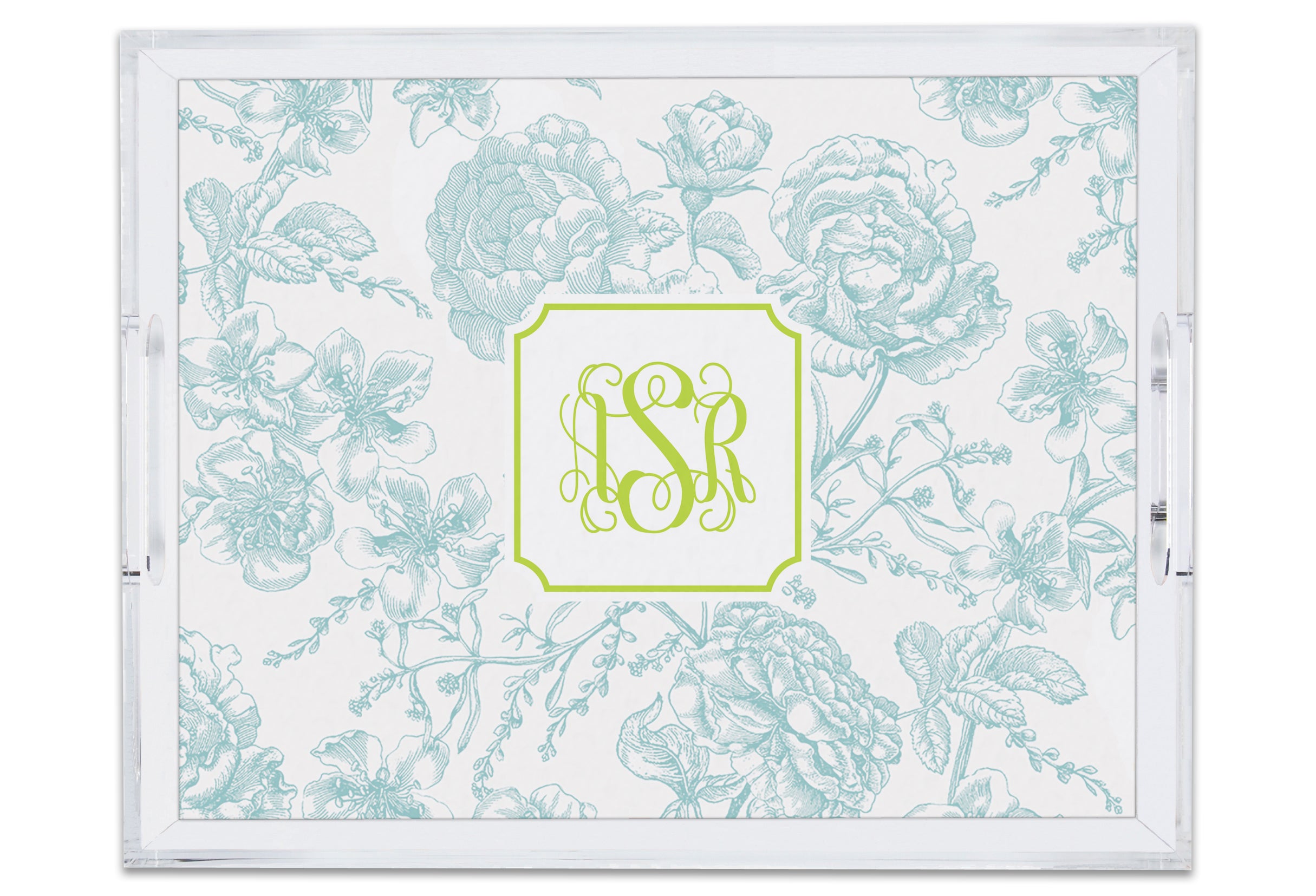 Small Acrylic Tray with Full Color Insert