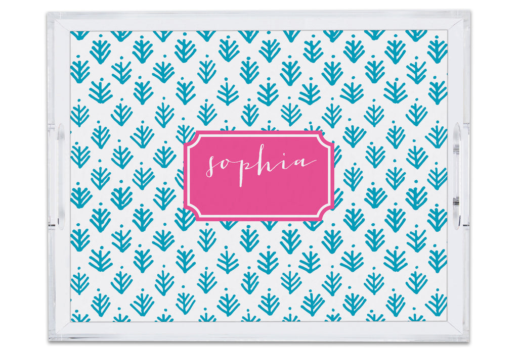 Small Acrylic Tray with Full Color Insert