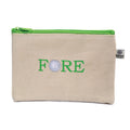 Fore Embroidered Little Bittie Bag
