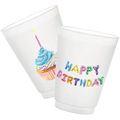 Happy Birthday (Double-Sided) | Frosted Party Cups