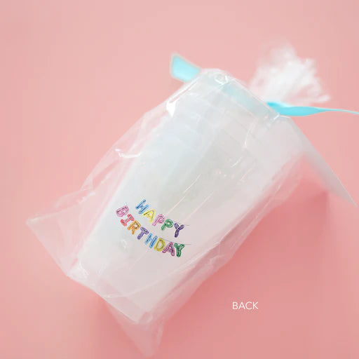 Happy Birthday (Double-Sided) | Frosted Party Cups