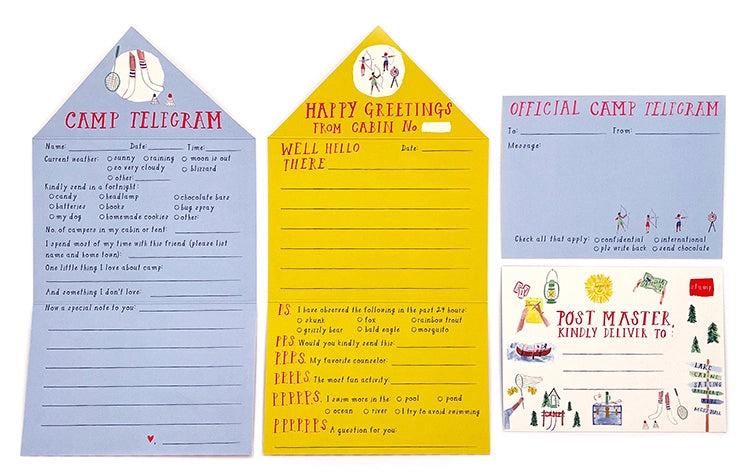 Letters from Camp - Writing Kit | Children Stationery
