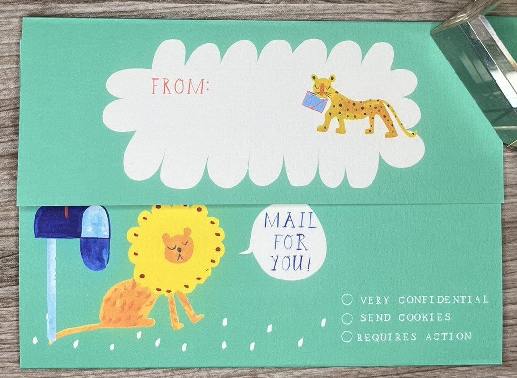 Animal Menagerie Stationery Kit | Children Stationery