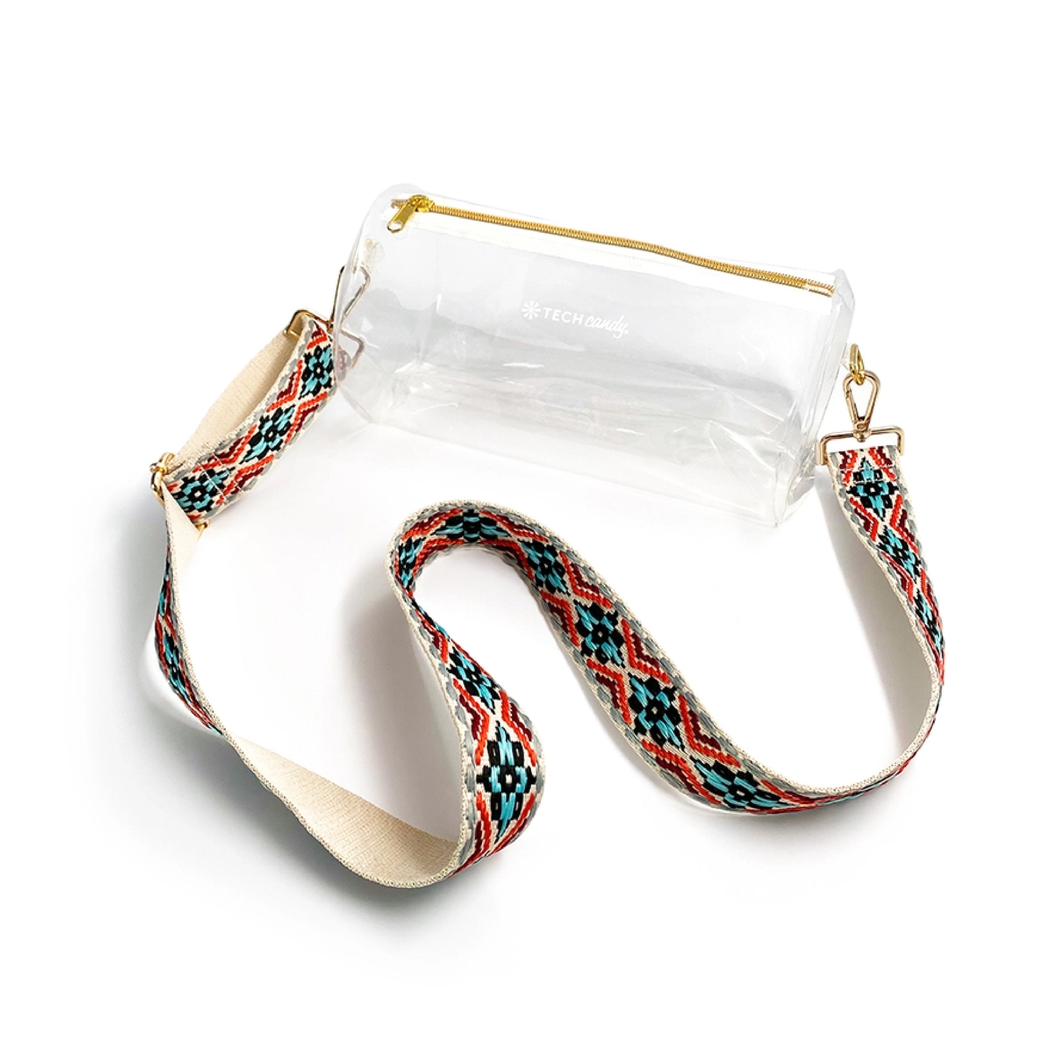 Clear Stadium Bag + Guitar Strap | Can be Monogrammed