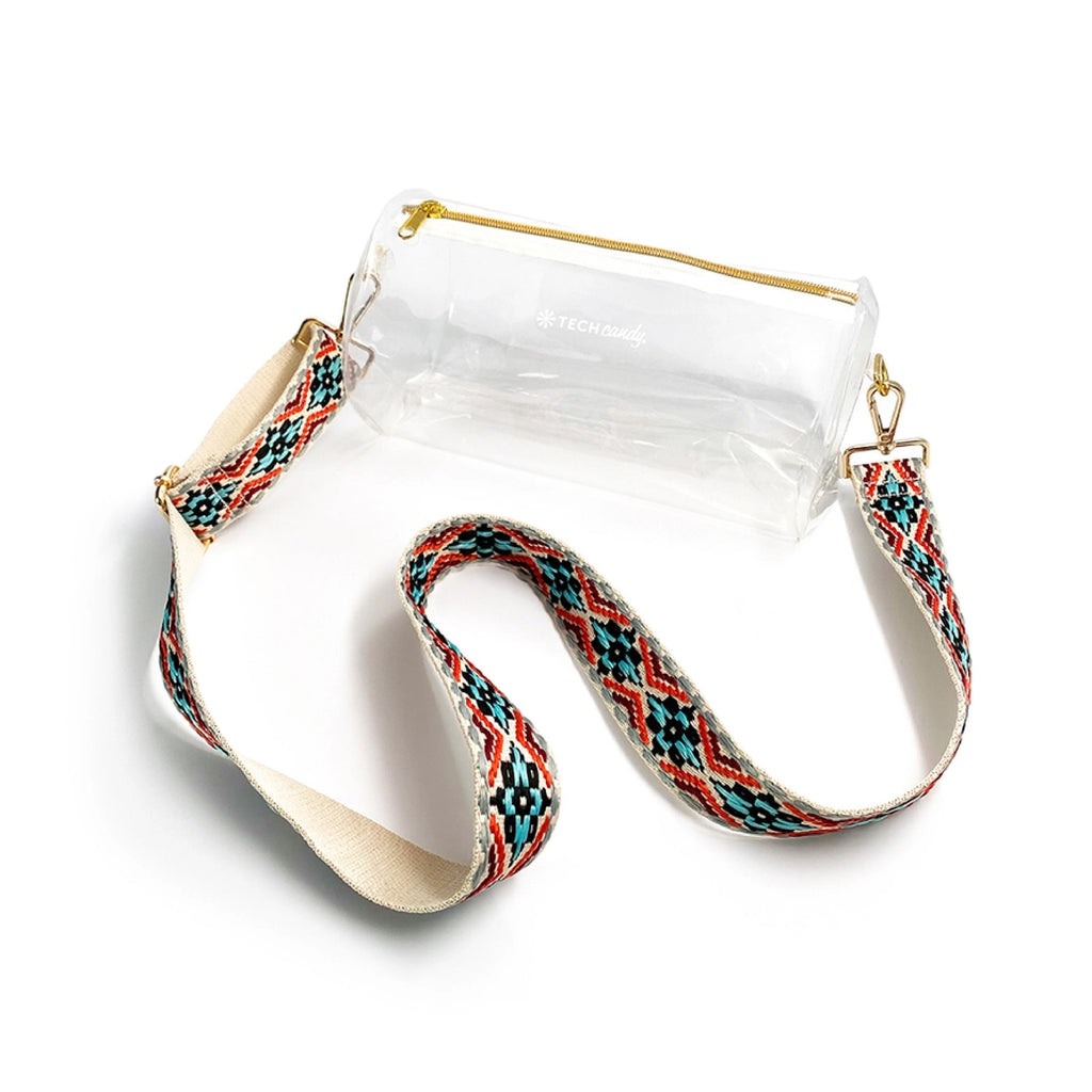 Clear Stadium Bag + Guitar Strap | Can be Monogrammed