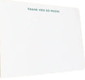 Thank You So Much Green | Letterpress Boxed Note Sets