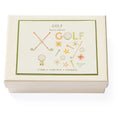 Hand Embellished Golf Note Card Box