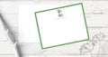 Thank You Note with Pink Tulips  | Flat Note Cards