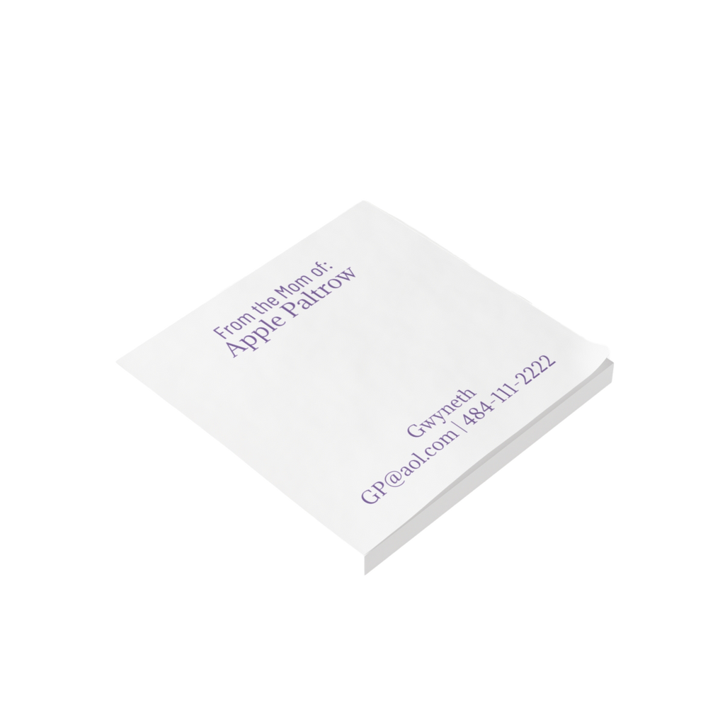 From the Mom of... 3 x 3 Post it Notes - 50 sheets | 3M Brand