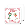 Merry, Merry Mahjong | Disposable Coasters