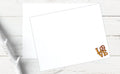 Philly LOVE Soft Pretzel | Flat Note Cards