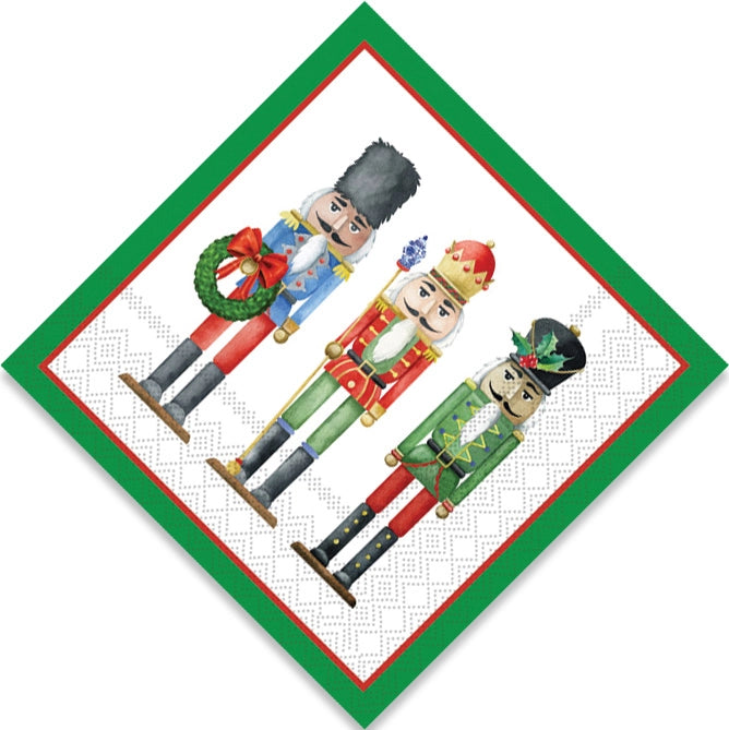 Nutcracker | Christmas Cocktail Napkins.