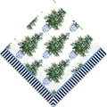 Blue Tree Christmas Cocktail Napkins.