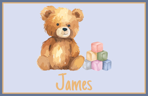 Bear with Blocks | Placemat