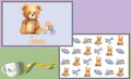 Bear with Blocks | Placemat