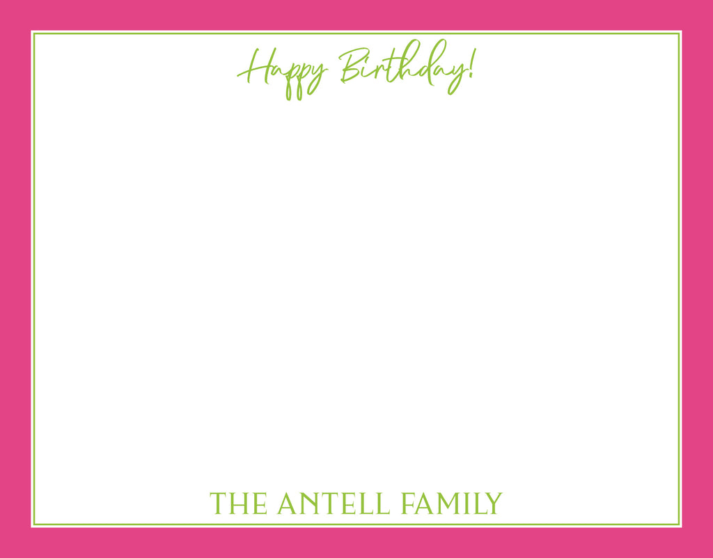 Celebration Card Pack for All Life's Events  - 24 A2 Flat Notes
