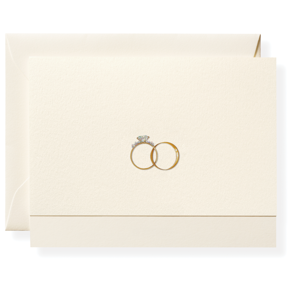 Just Married Note Card Box