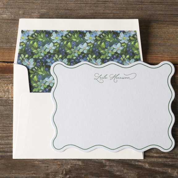 Leila Social Note Card Social Stationery by Lindsy Talarico for Bella Figura
